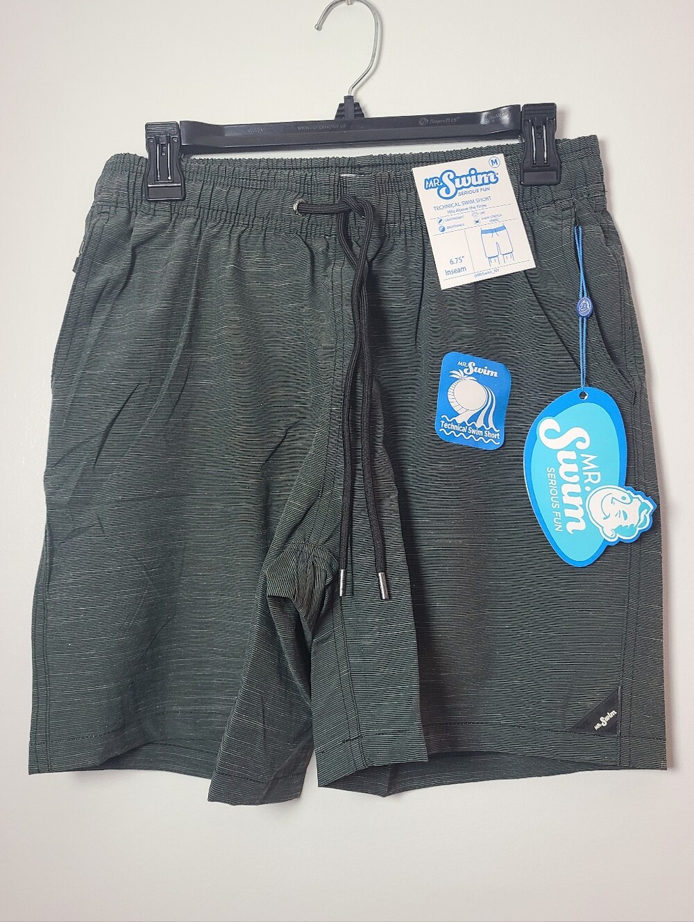 Mr.Swim Men's Athletic Swim Shorts Size Medium